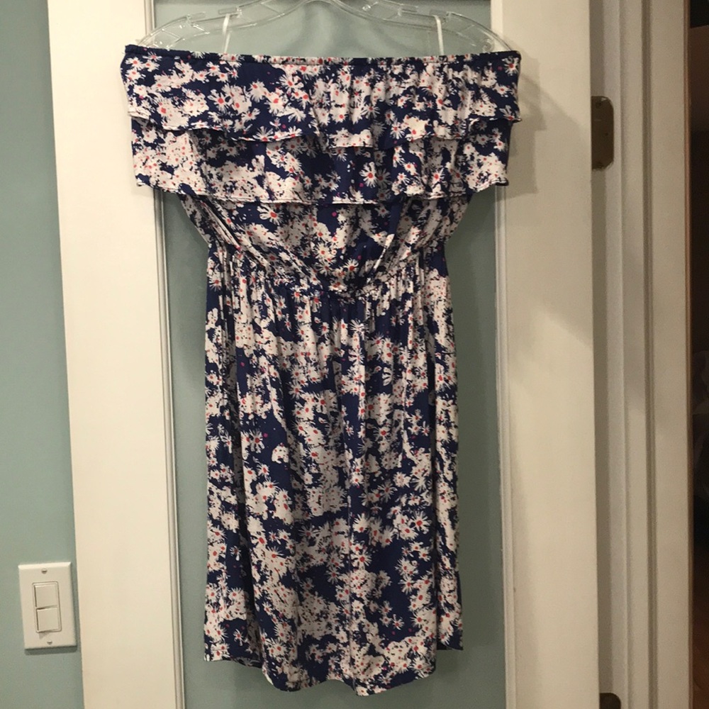 Off the shoulder mini dress